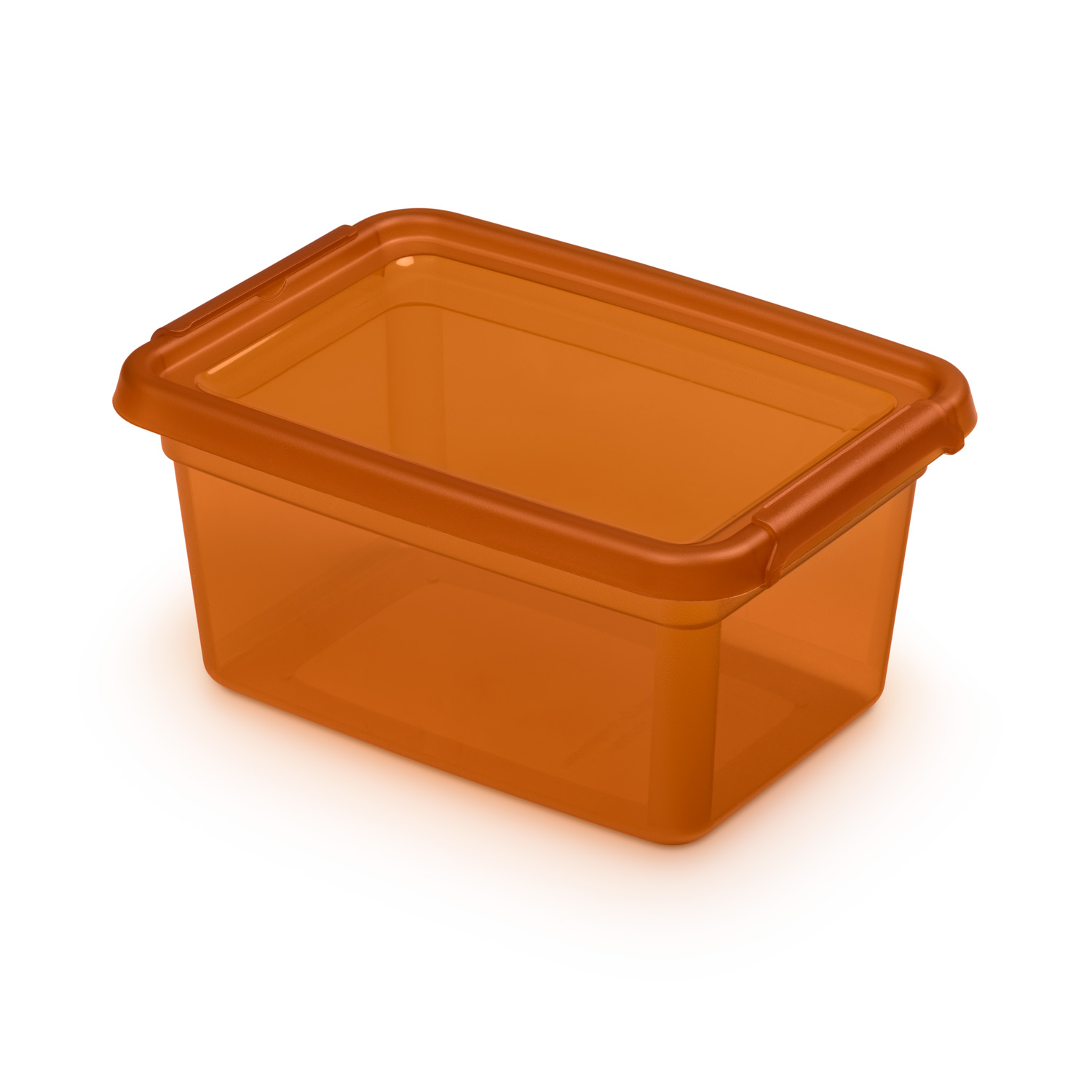 Hoiukast BaseStore 1,5L, 14x19xh9cm oranž