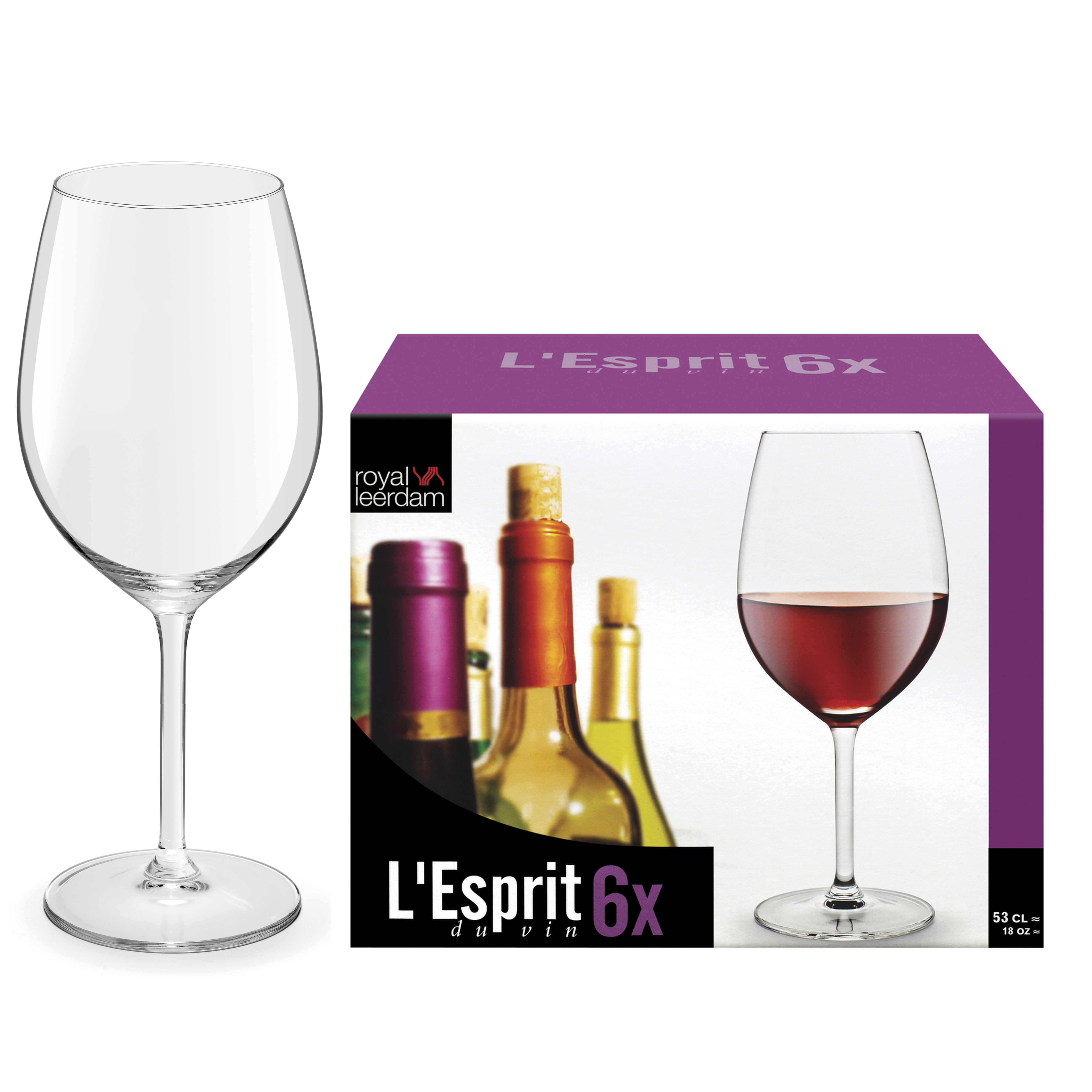 Veiniklaas L`Esprit 41cl, 6tk