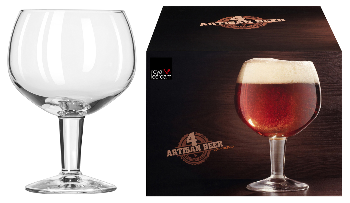 Õlleklaas Artisan Belgian 60cl, 4tk